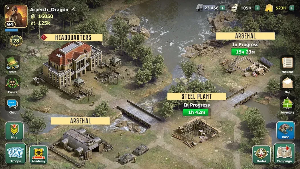 Heroes of Wars: WW2 Battles (2 — скриншот 5
