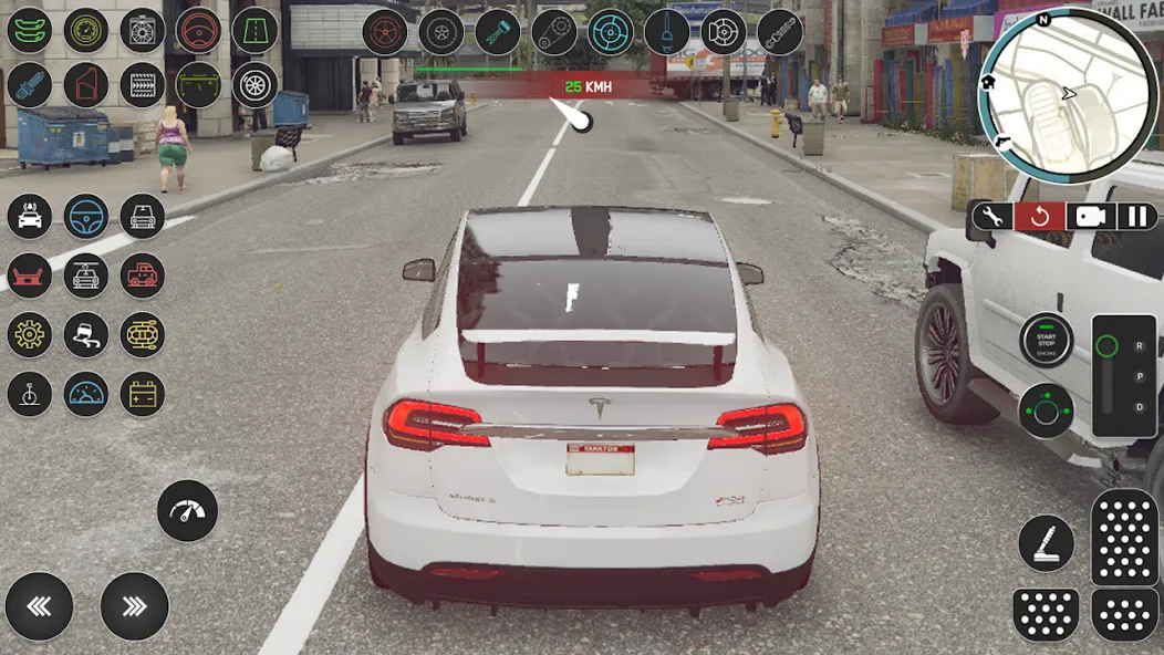 Electric Tesla Model X Driver — скриншот 4