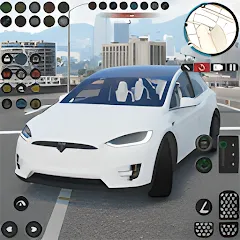 Electric Tesla Model X Driver MOD — Много денег