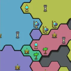 Скачать Antiyoy Online MOD на телефон — Все скины открыты